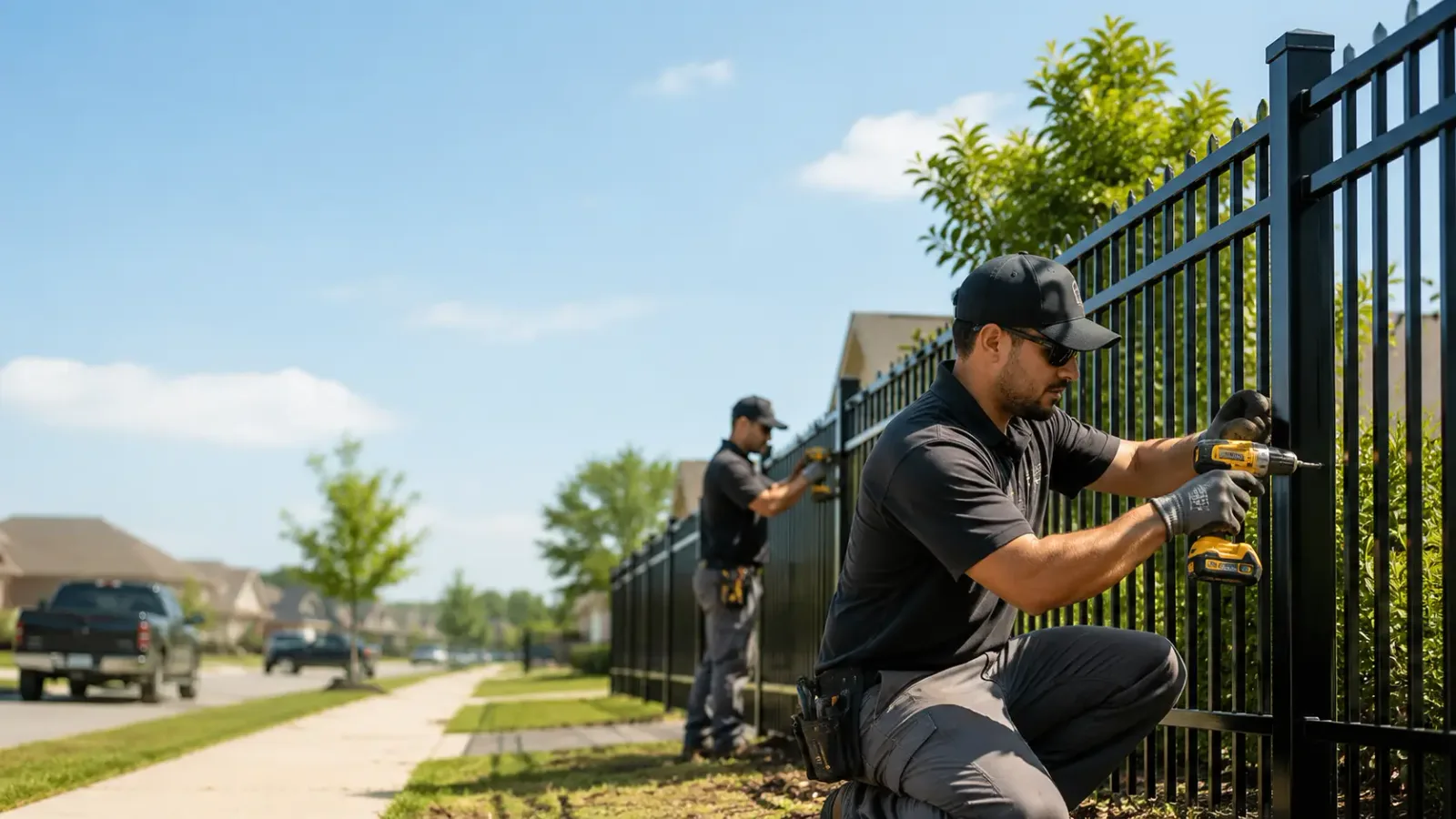 Metal Fence Installation in Atoka, TN